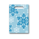 8 BOLSAS RECTANGULARES Snowflake Swirls