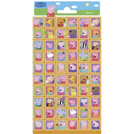 Pegatinas 102 x 200 mm Peppa Pig