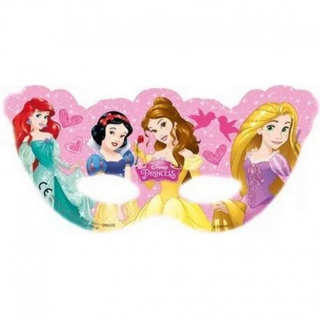 6 CARETAS PRINCESAS DISNEY