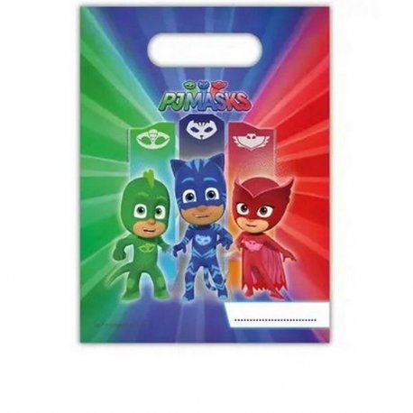 6 BOLSAS PJ MASKS