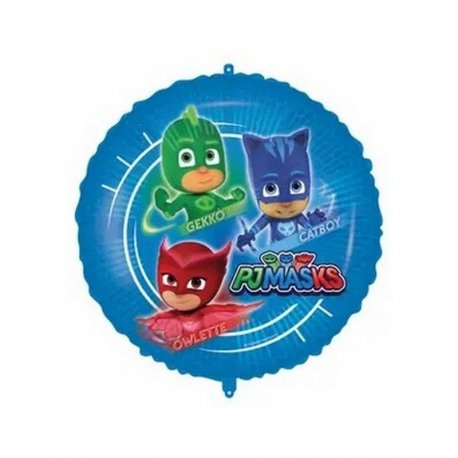 GLOBO FOIL 46 CM PJ MASKS