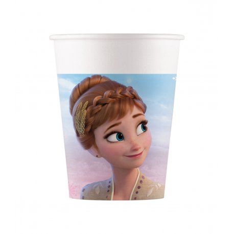 8 VASOS DE PAPEL FROZEN SPIRIT