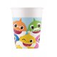 8 VASOS DE PAPEL BABY SHARK