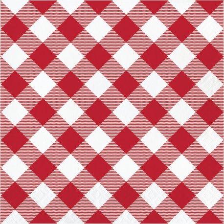 16 SERVILLETAS 33 CM CLASSIC GINGHAM