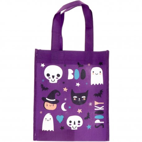 Bolsa Halloween Lila 21 x 23 cm