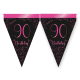 Banderin Elegant Pink 90