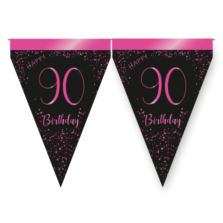 Banderin Elegant Pink 90