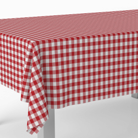 MANTEL DE PAPEL 137 x 259 CM CLASSIC GINGHAM