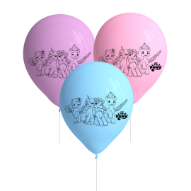 8 Globos Latex My Little Pony