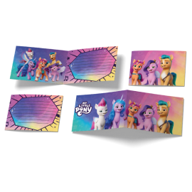 6 Invitaciones Little Pony