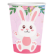 8 Vasos 1St Birthday Bunny