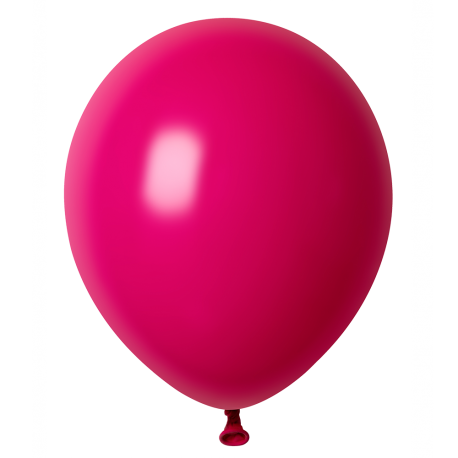 10 Globos Fucsia Fashion 30 cm