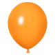 10 Globos Naranja Fashion 30 cm