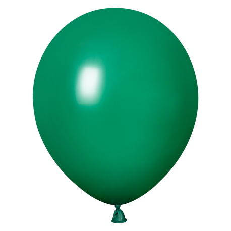 10 Globos Verde Bosque Fashion 30 cm