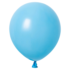 10 Globos Azul Celeste Fashion 30 cm