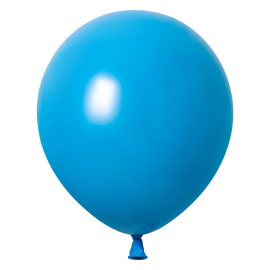 10 Globos Azul Medio Fashion 30 cm