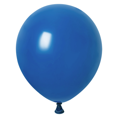 10 Globos Azul Real Fashion 30 cm