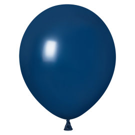 10 Globos Azul Oscuro Fashion 30 cm