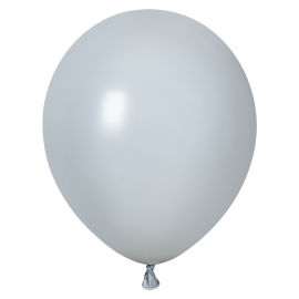 10 Globos Gris Fashion 30 cm