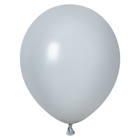 10 Globos Gris Fashion 30 cm