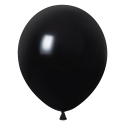 10 Globos Negro Fashion 30 cm