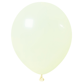 10 Globos Amarillo Light Pastel 30 cm