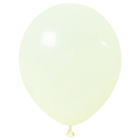 10 Globos Amarillo Light Pastel 30 cm