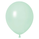 10 Globos Verde Light Pastel 30 cm