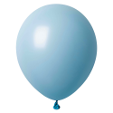 10 Globos Azul Light Pastel 30 cm