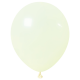 100 Globos Amarillo Light Pastel 30 cm