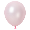 10 Globos Rosa Claro Metallic 30 cm