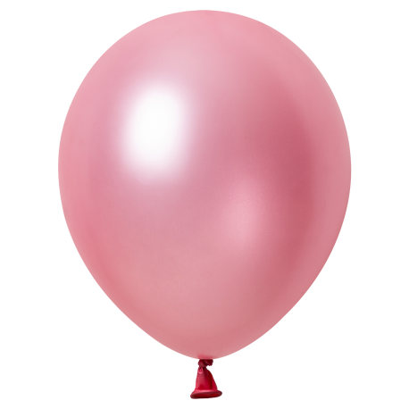 10 Globos Rosa Metallic 30 cm