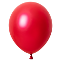 10 Globos Rojo Cereza Metallic 30 cm