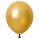 10 Globos Oro Metallic 30 cm