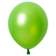 10 Globos Verde Brillante Metallic 30 cm