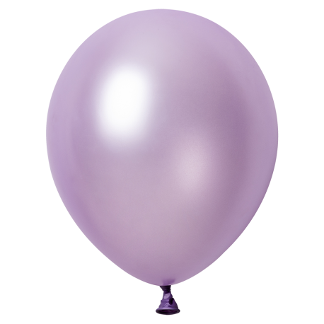 10 Globos Lila Metallic 30 cm