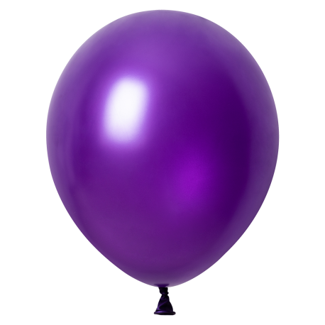 10 Globos Violeta Metallic 30 cm