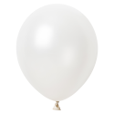 10 Globos Blanco Metallic 30 cm