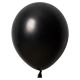 10 Globos Negro Metallic 30 cm