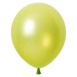 100 Globos Verde Menta Metallic 30 cm