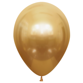 10 Globos Oro Glossy 30 cm