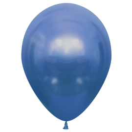 10 Globos Azul Glossy 30 cm