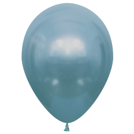 10 Globos Azul Claro Glossy 30 cm