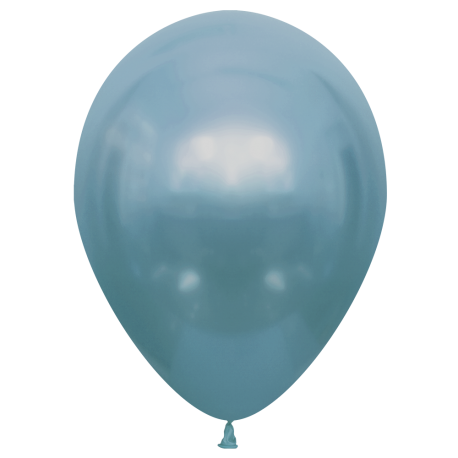 50 Globos Azul Claro Glossy 30 cm