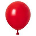 10 Globos Rojo Crystal 30 cm