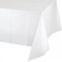 MANTEL DE PLASTICO 120 x 180 CM WHITE