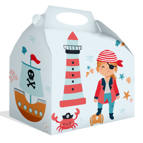 Cajita Pirate Party 20 x 16 x 11 cm