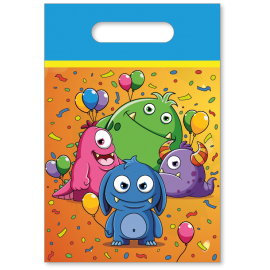 8 Bolsas 23 X 16 Fun Monsters