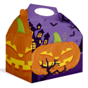 CAJA HALLOWEEN CALABAZAS 20 x 16 x 11 cm