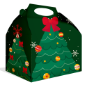 CAJA ARBOL NAVIDAD 20 x 16 x 11 cm